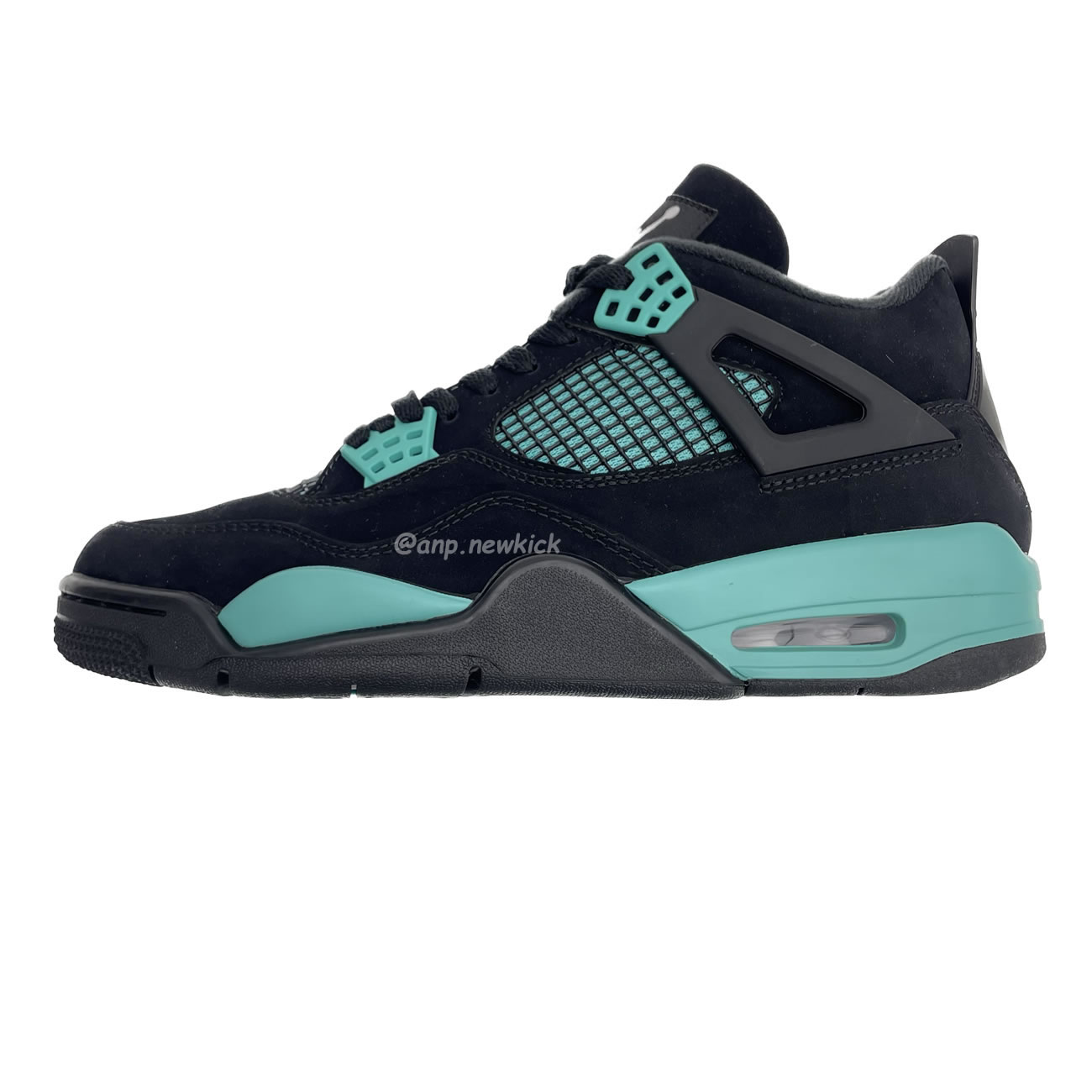 Air Jordan 4 Retro Tiffany Black Green (1) - newkick.cc